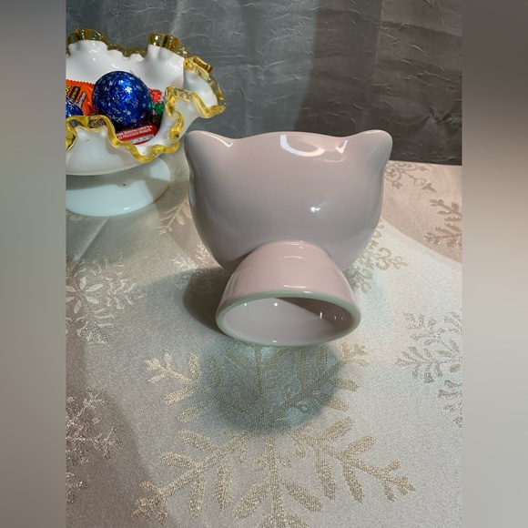 Pink Raised Cat Food Bowl - Picture 6 of 6